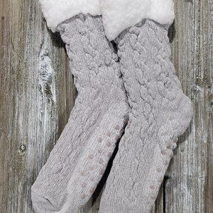 Cozy Chenille Slipper Socks